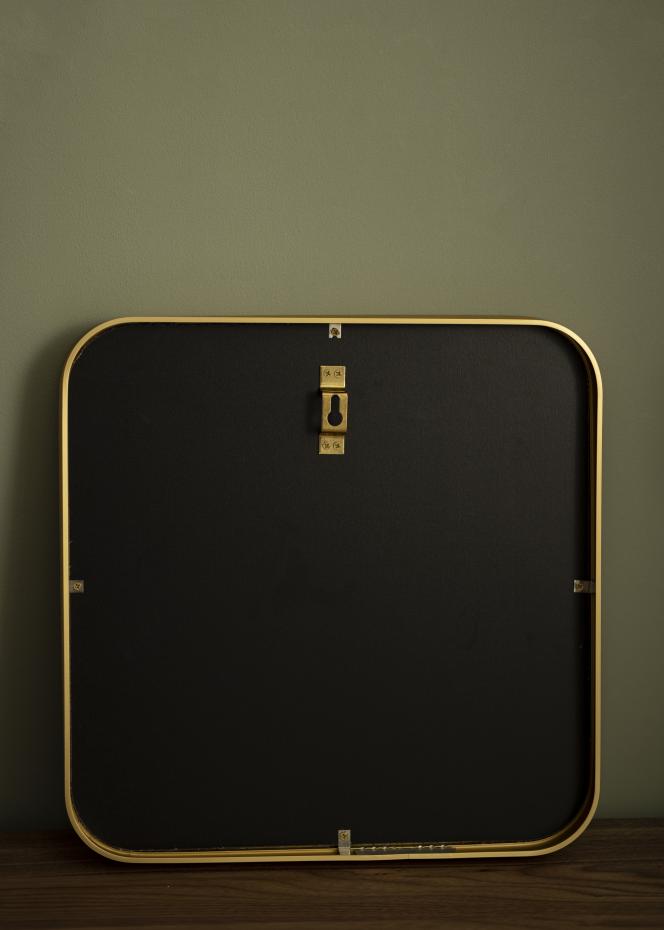 KAILA Spejl Deep Retro - Brushed Gold 41x41 cm