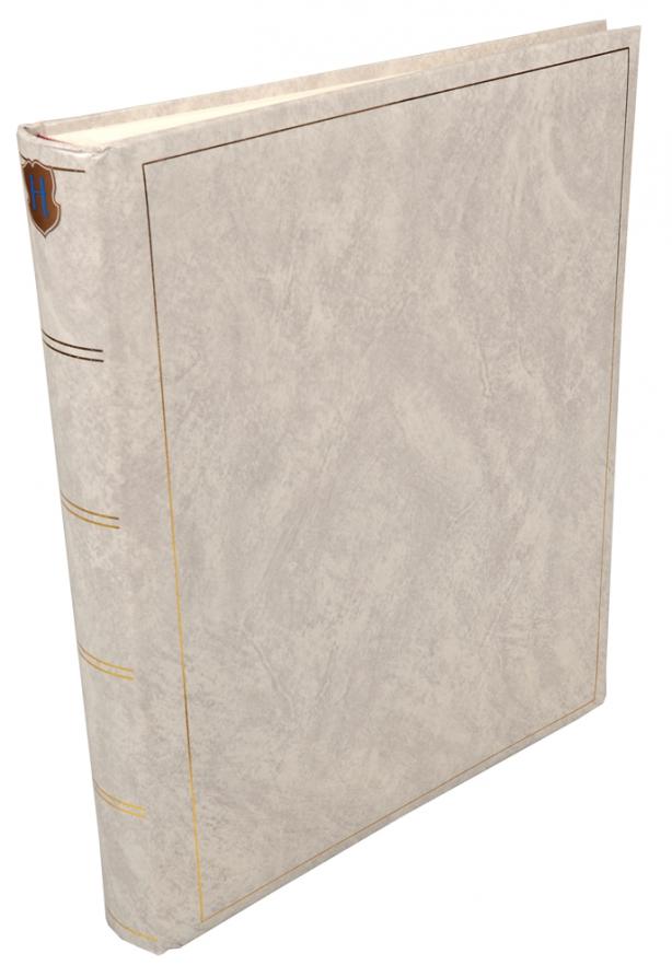 Henzo Basic Line Fotoalbum Hvid - 30x36 cm (80 Hvide sider / 40 blade)