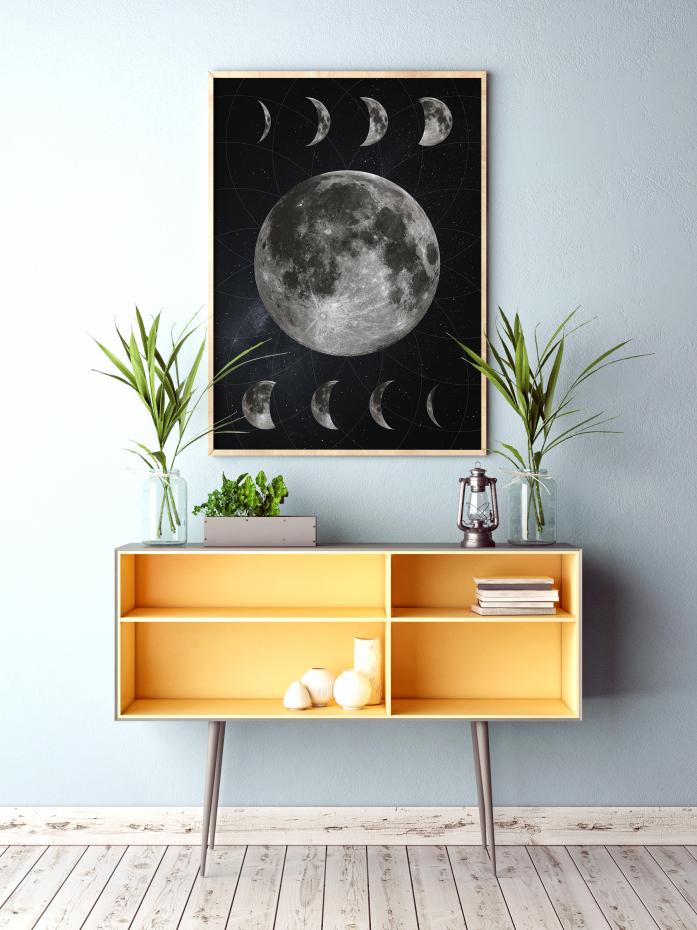 Moon Phases Plakat