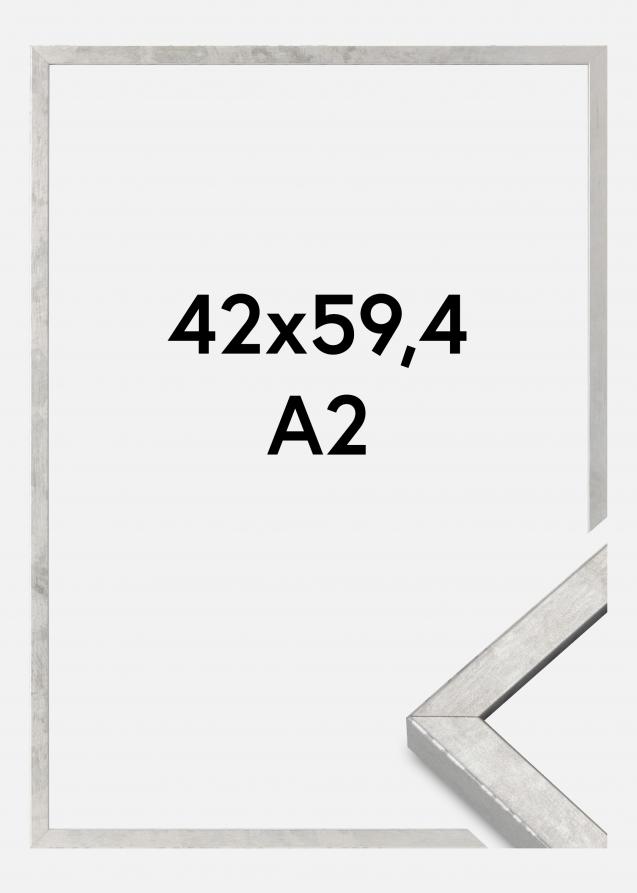 Ramme Ares Akrylglas Sølv 42x59,4 cm (A2)