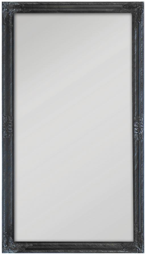 Spejl Bologna Sort 60x90 cm