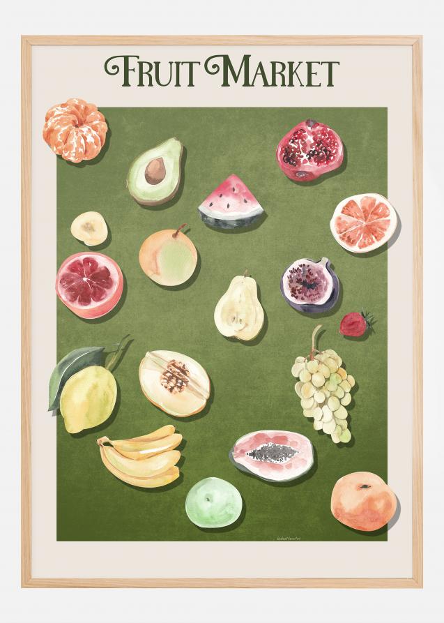 Fruit Market Plakat