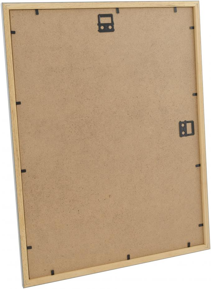 Ramme Slim Mat antirefleksglas Sort 28x35 cm