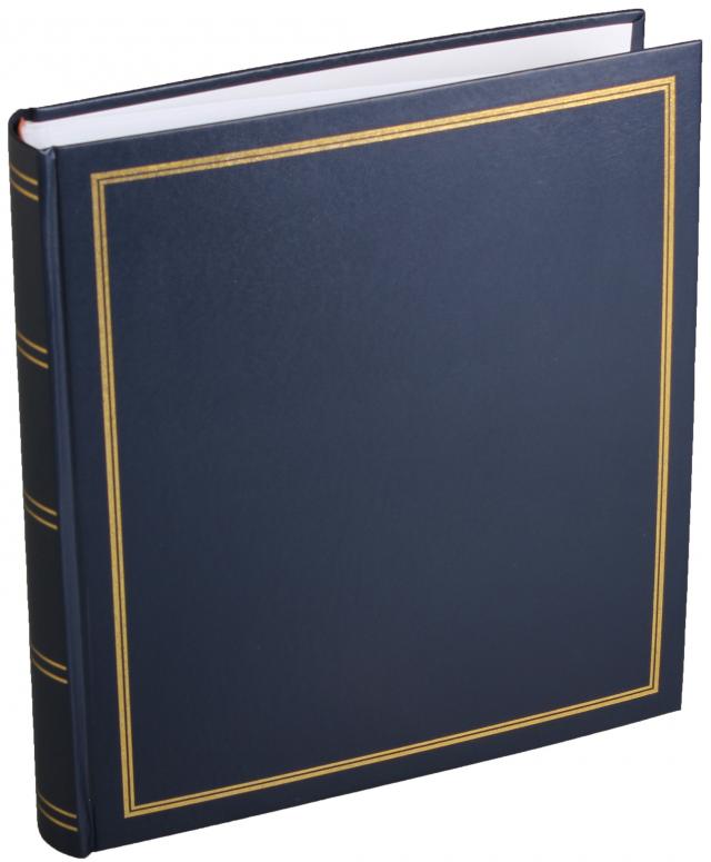 Diamant Fotoalbum Blå 27,5x32 cm (100 Hvide sider / 50 Blade)