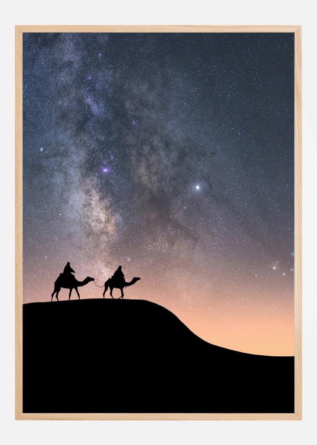 Camels Under The Stars Plakat