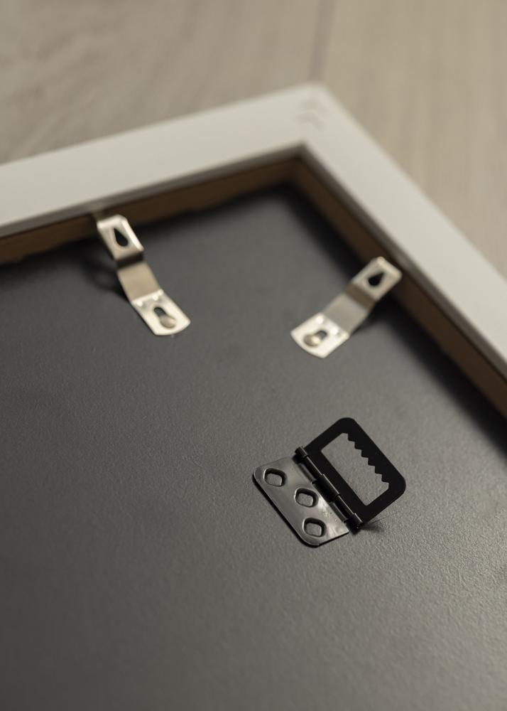 Ramme Jersey Box Akrylglas Hvid/Sort 60x80 cm