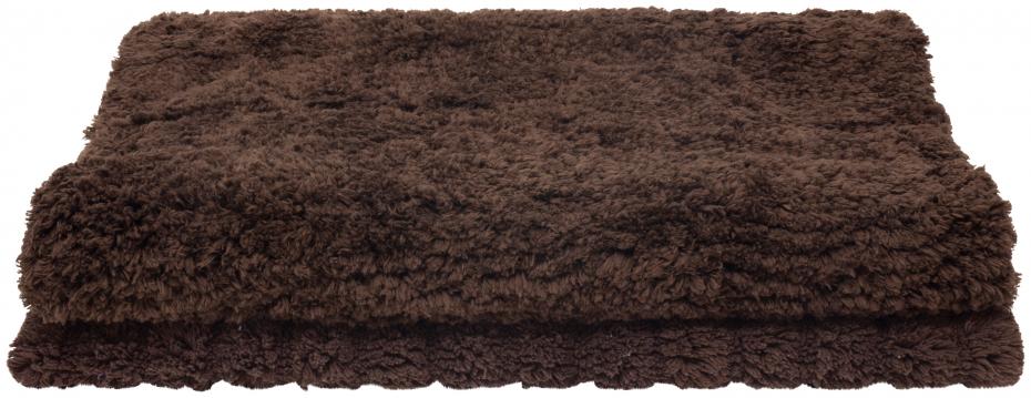 Bademtte Stripe - Barkbrun 60x100 cm