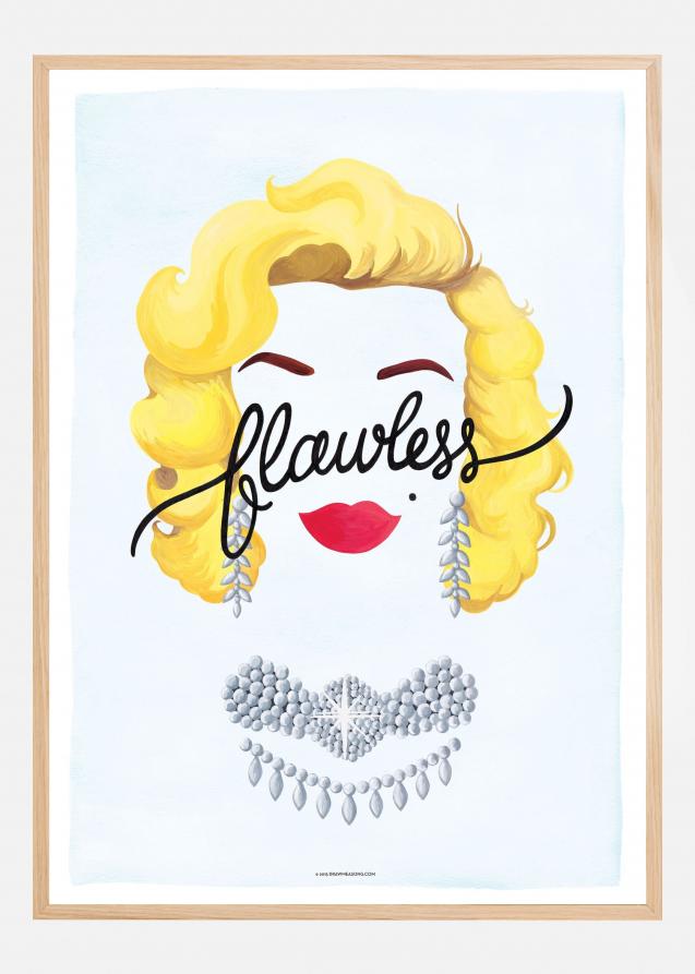 Flawless Marilyn Plakat