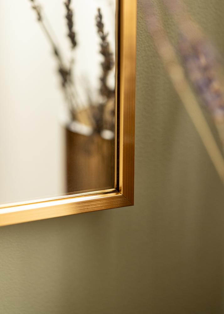Spejl Modern Guld 61x91 cm