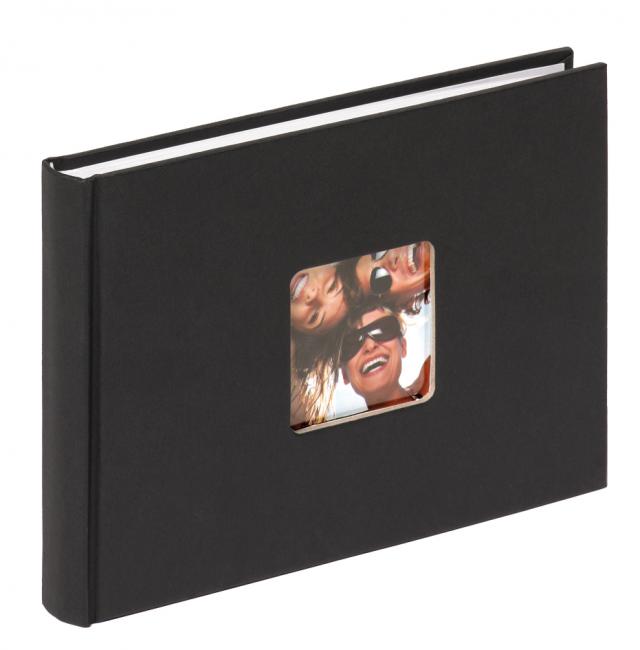 Fun Album Sort - 22x16 cm (40 Hvide sider / 20 blade)