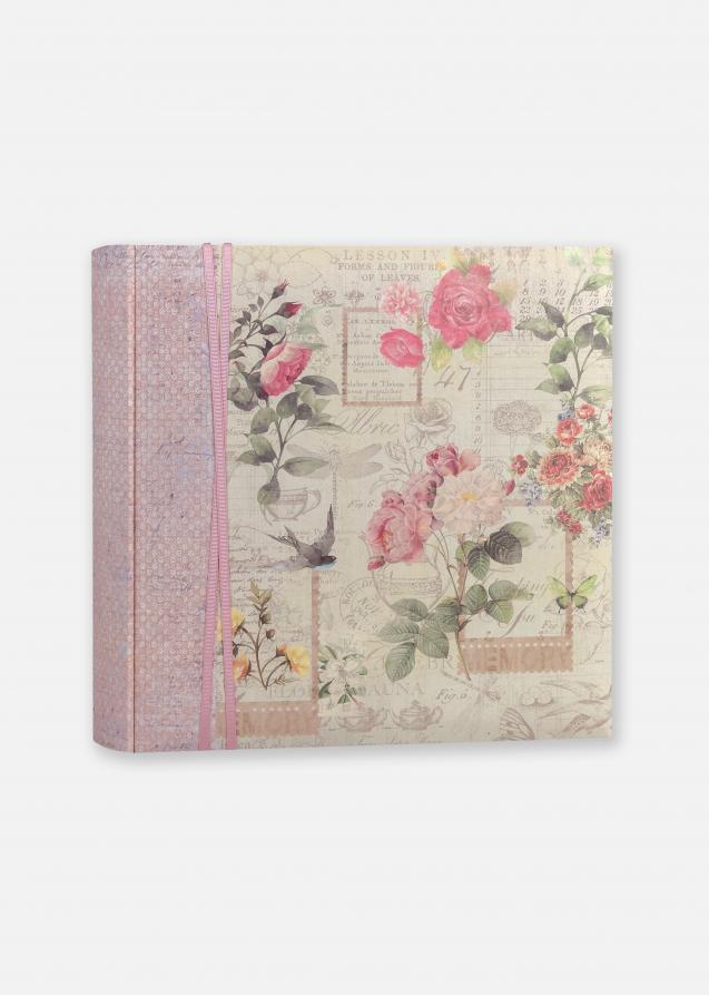 Ophelia Album Rosa - 32x32 cm (50 Hvide sider / 100 blade)