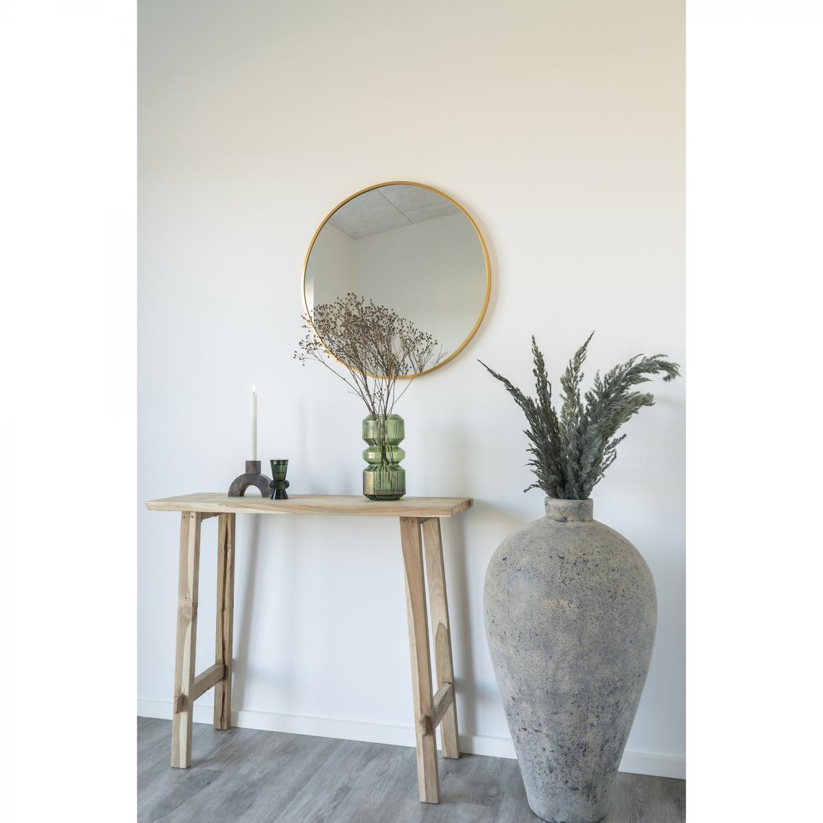 Spejl Madrid Messing 60 cm Ø