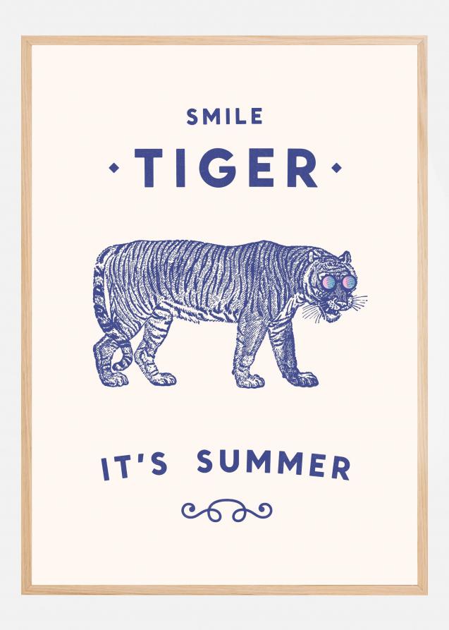 Smile Tiger Plakat