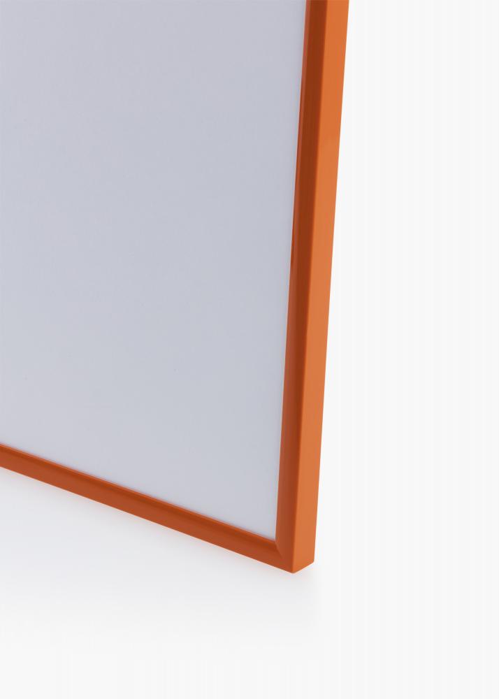 Ramme New Lifestyle Orange 50x70 cm - Passepartout Hvid 42x59,4 cm (A2)