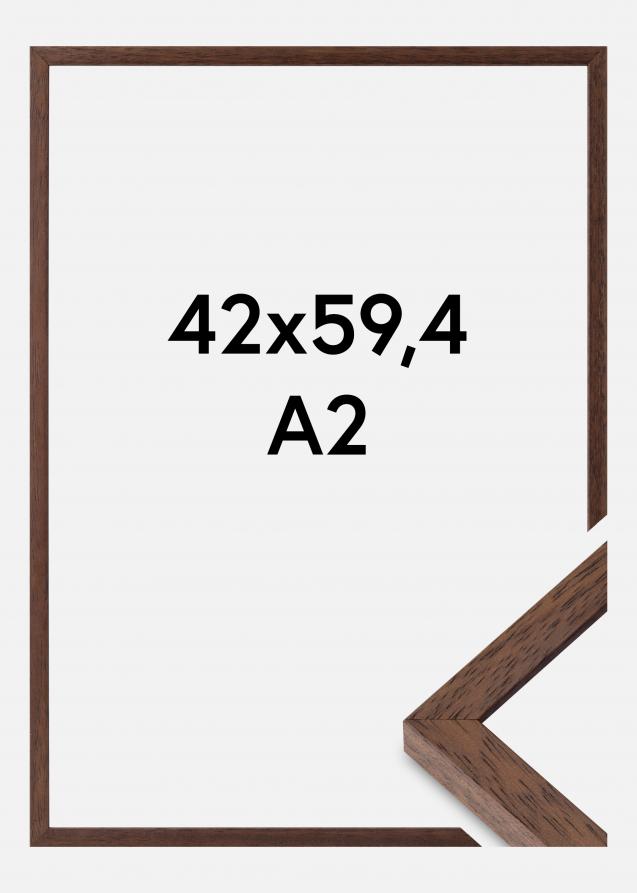 Ramme Ares Akrylglas Teak 42x59,4 cm (A2)