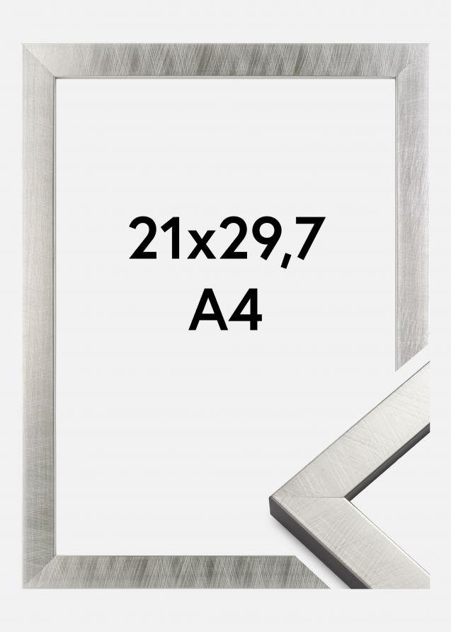 Ramme Uppsala Akrylglas Sølv 21x29,7 cm (A4)