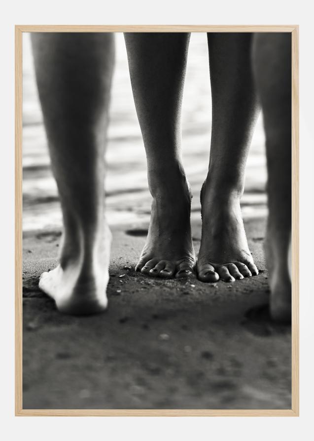 Naked feets Plakat