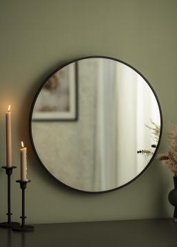 KAILA Round Mirror - Edge Black 60 cm 