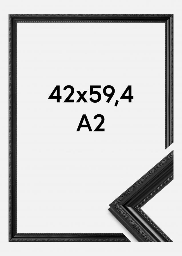 Ramme Abisko Akrylglas Sort 42x59,4 cm (A2)