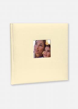Zep Cotton Fotoalbum Hvid - 24x24 cm (40 Hvide sider / 20 blade)