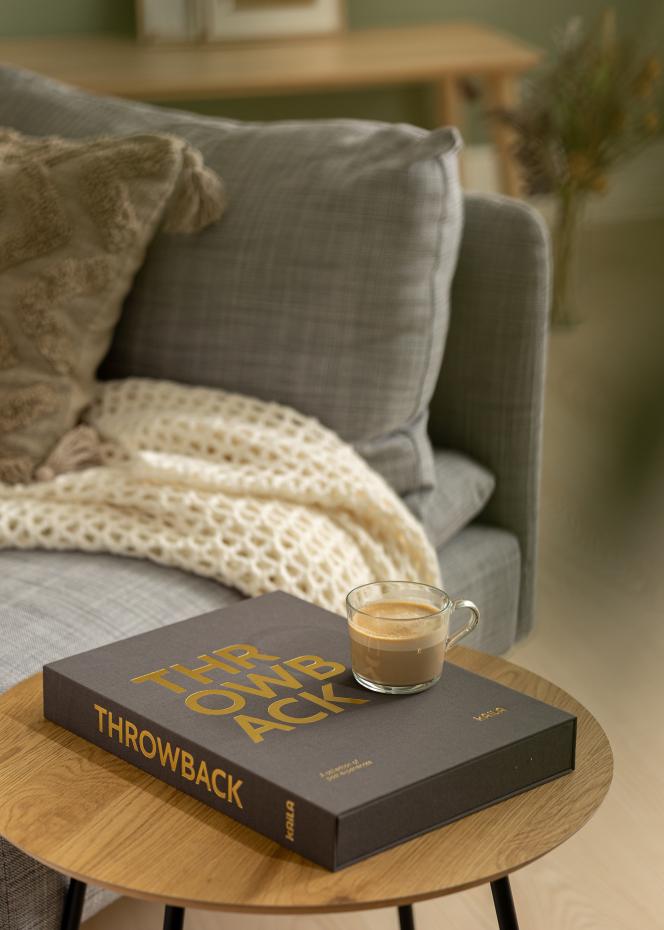 KAILA THROWBACK Black XL - Coffee Table Photo Album - 60 Billeder i 10x15 cm