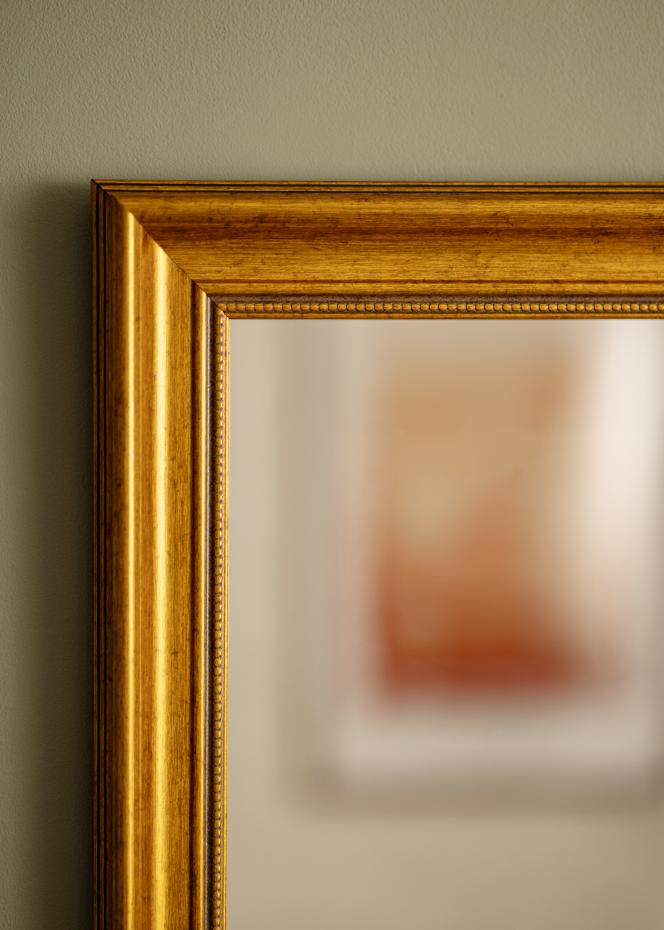 Spegel Rokoko Guld 80x80 cm