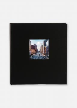 Bella Vista Fotoalbum Sort - 30x31 cm (100 Hvide sider / 50 blade)