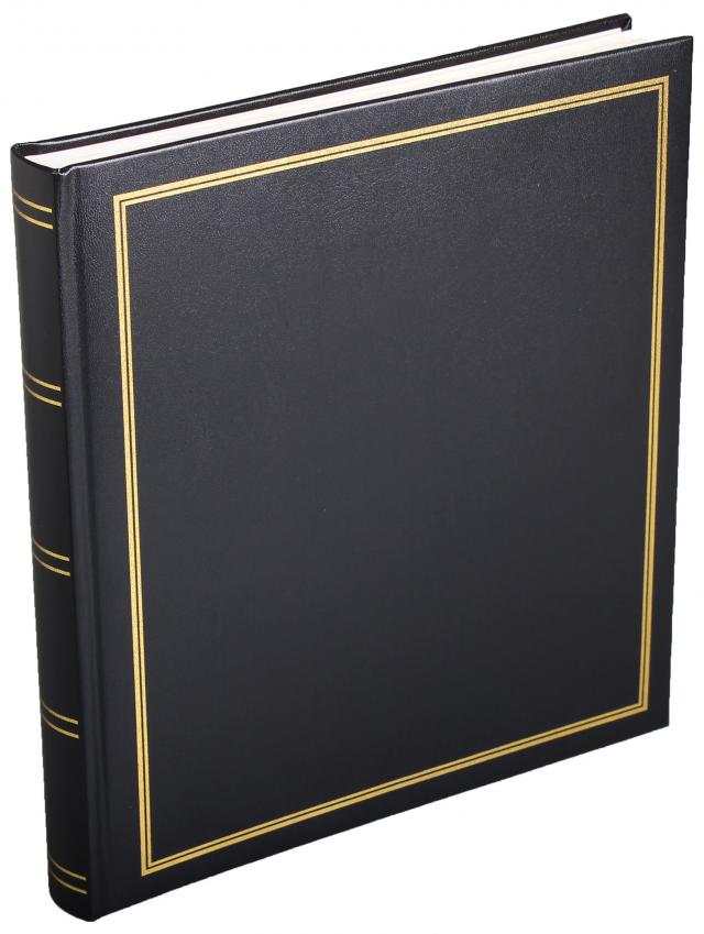 Diamant Album Selvklæbende Sort - 29x32 cm (40 sider / 20 Blade)