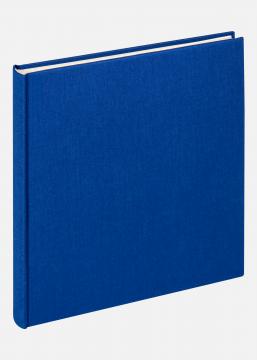 Cloth Album Bl - 22,5x24 cm (40 Hvide sider / 20 ark)