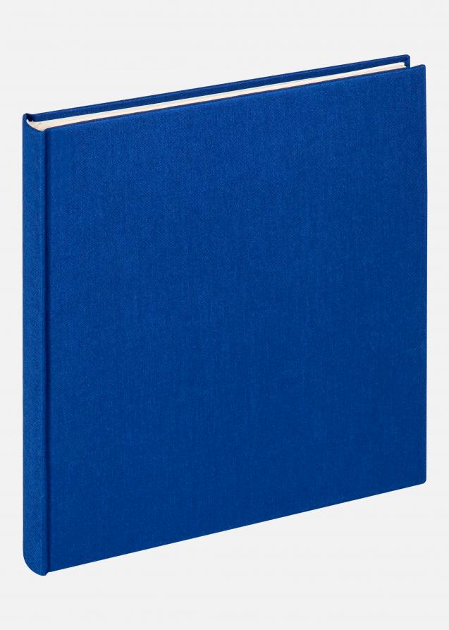 Cloth Album Blå - 22,5x24 cm (40 Hvide sider / 20 ark)