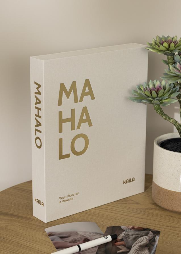 KAILA MAHALO - Coffee Table Photo Album (60 Sorte Sider / 30 Blade)
