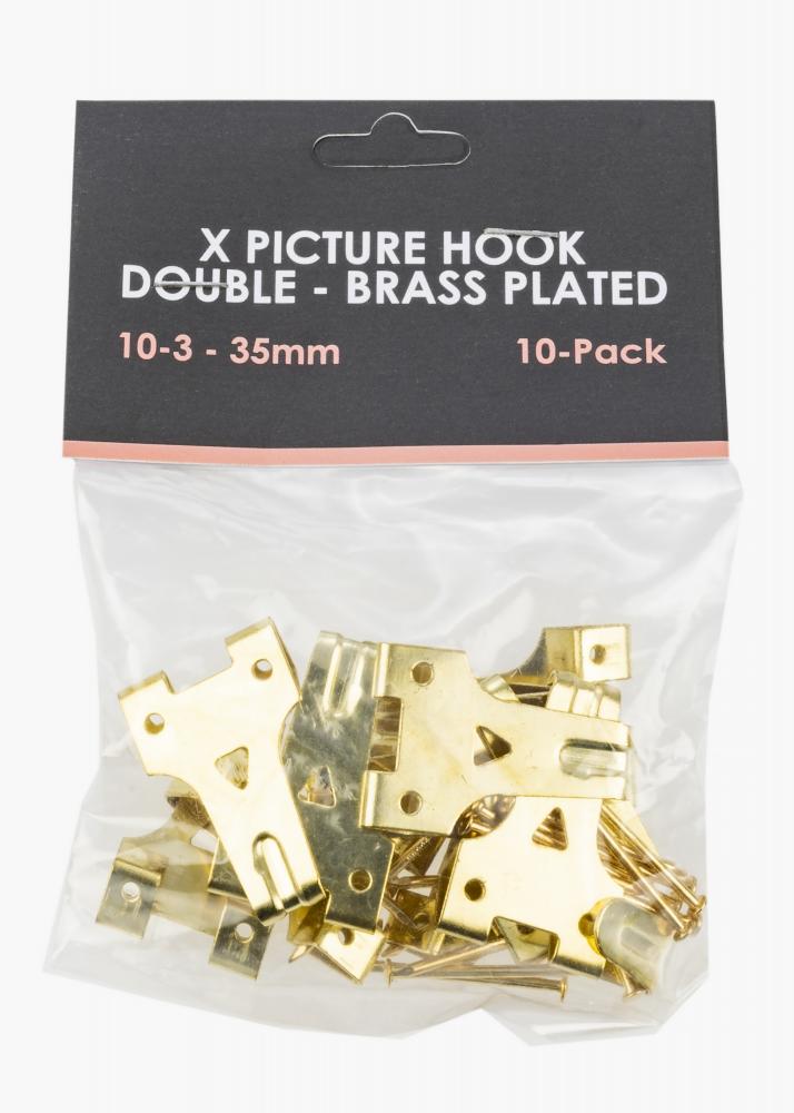 BGA X-krog 10-3, 35 mm Dobbel - 10-pack
