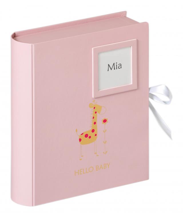 Baby Animal Gavebokse Rosa 27x24 cm