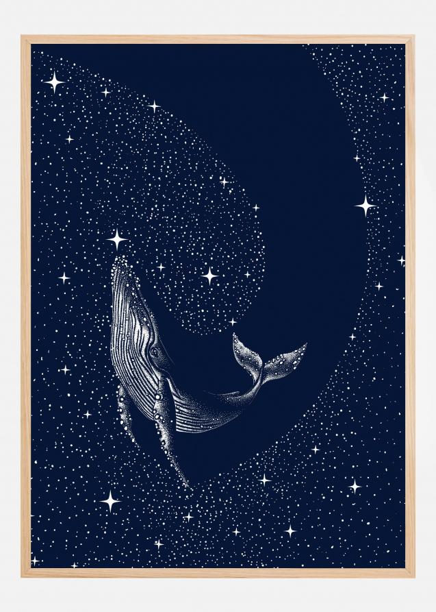 Starry Whale Plakat