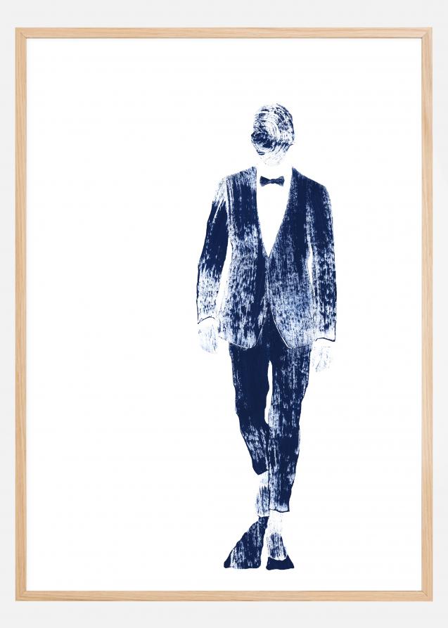 Pinstriped suit Plakat