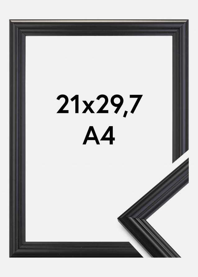 Ramme Siljan Akrylglas Sort 21x29,7 cm (A4)