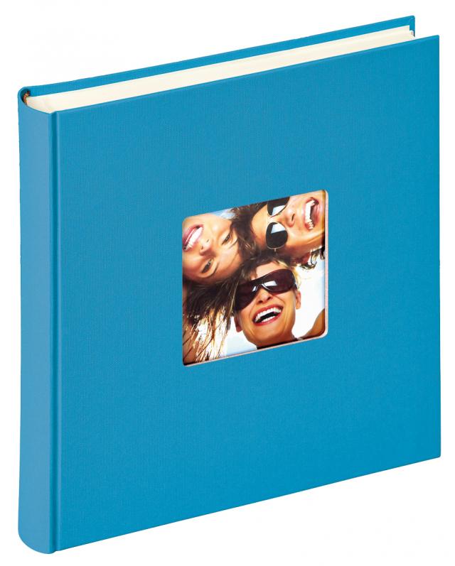 Fun Album Havsblå - 30x30 cm (100 Hvide sider / 50 blade)