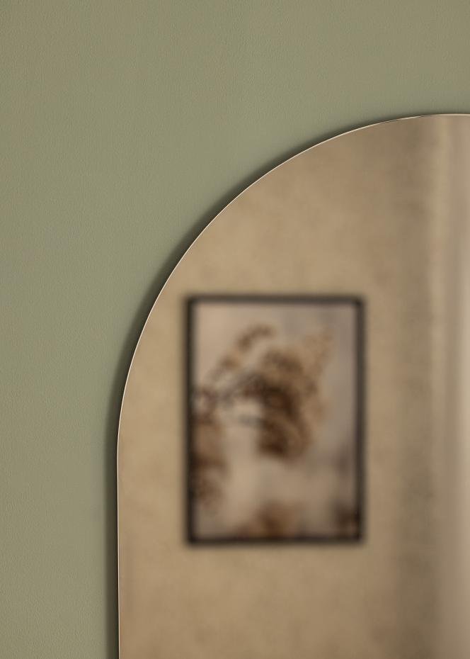 KAILA Spejl Oval Dark Bronze 70x100 cm