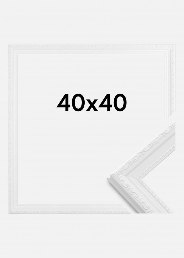 Ramme Abisko Akrylglas Hvid 40x40 cm