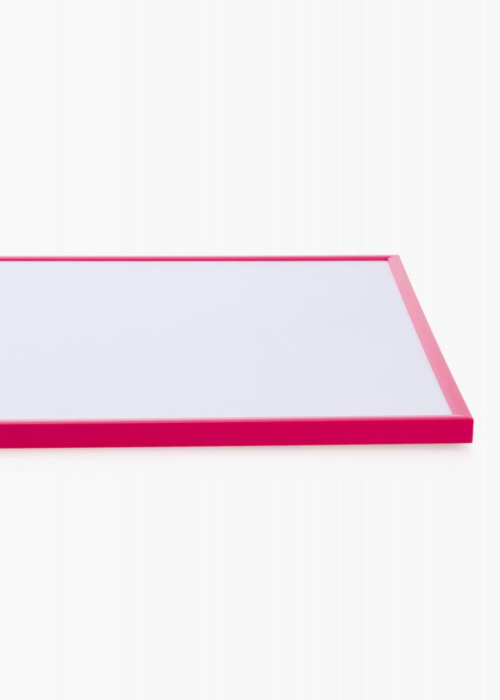 Ramme New Lifestyle Hot Pink 30x40 cm - Passepartout Hvid 20x30 cm