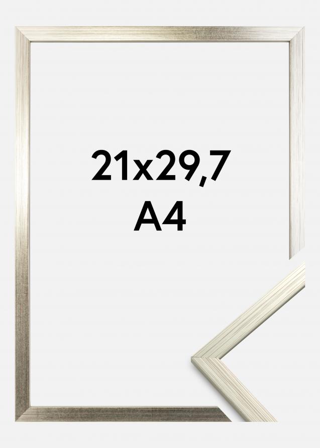 Ramme Edsbyn Akrylglas Sølv 21x29,7 cm (A4)