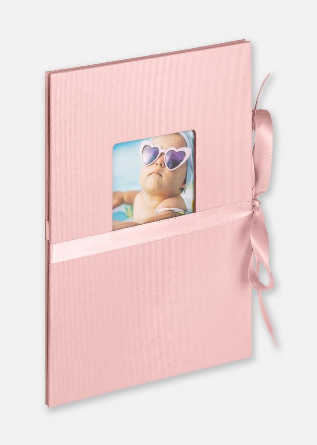 Fun Leporello Babyalbum Rosa - 12 Billeder i 10x15 cm
