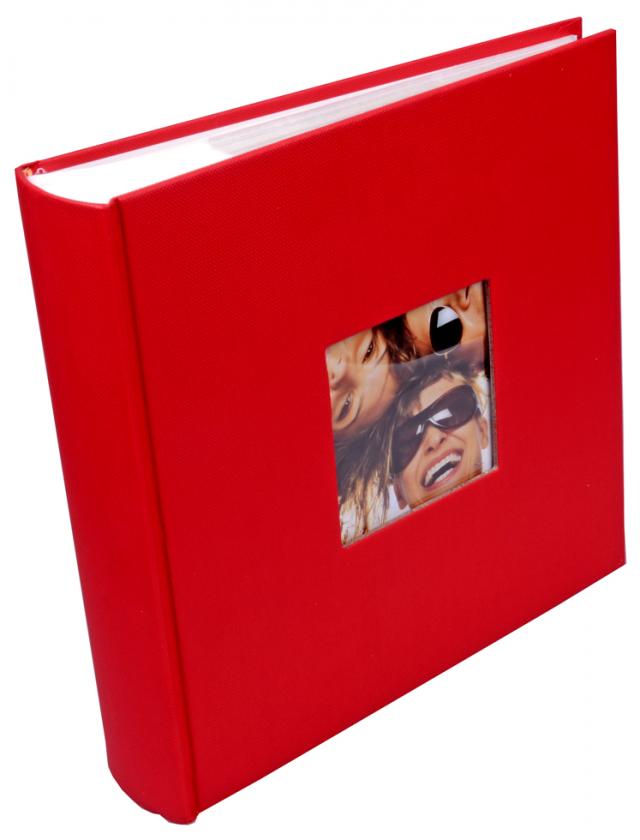 Fun Album rød - 200 Billeder i 10x15 cm