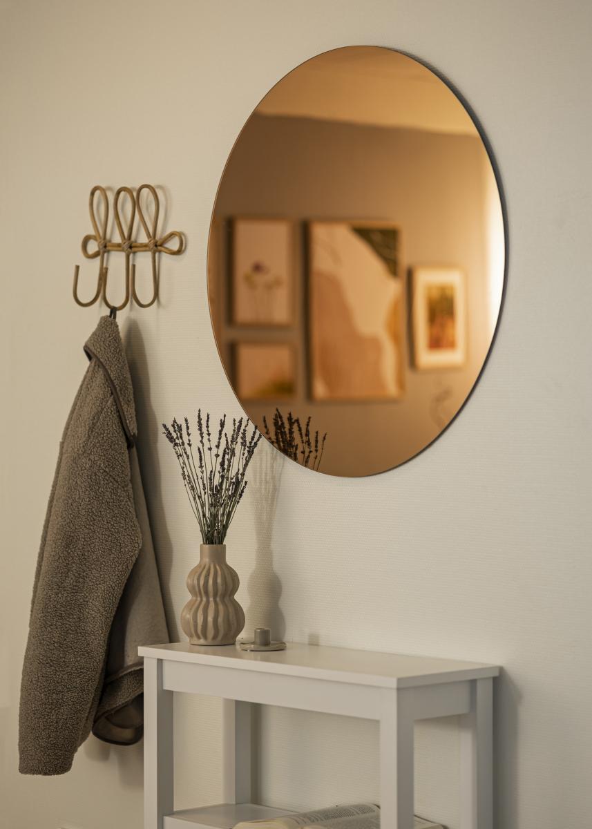 KAILA Rundt Spejl Rose Gold 80 cm Ø