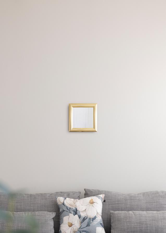 Spejl Hampton Guld 26x26 cm