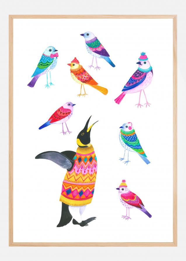 Winter Birds Plakat