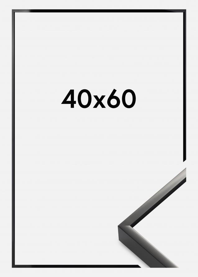 Ramme Nielsen Premium Antirefleks Blank Sort 40x60 cm