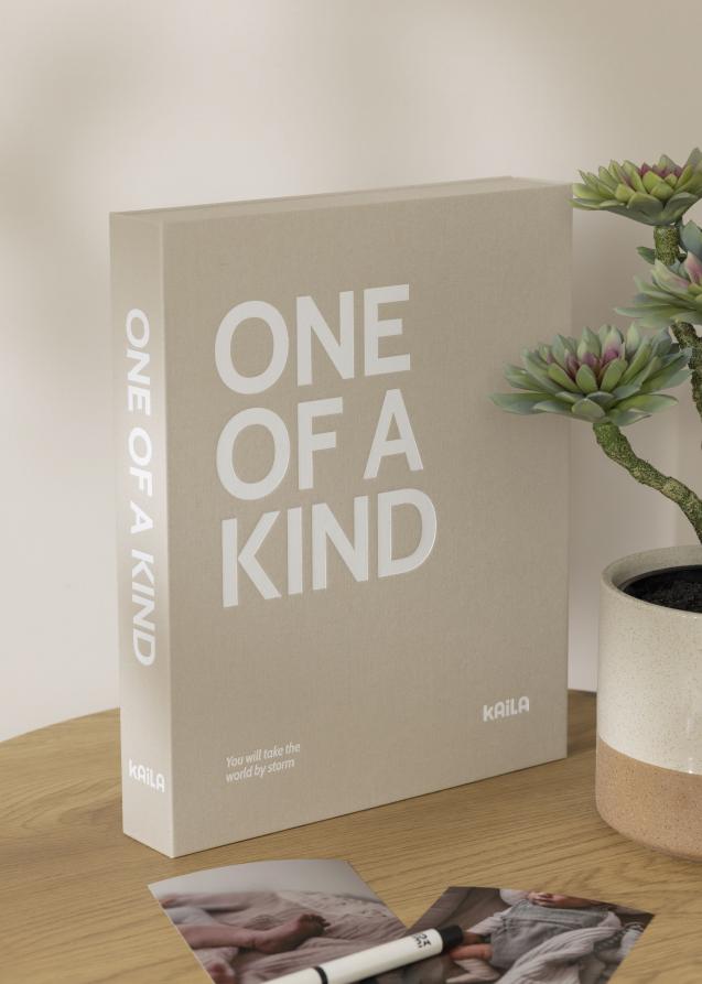 KAILA ONE OF A KIND Grey - Coffee Table Photo Album (60 Sorte Sidere)