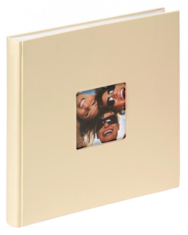 Fun Album Creme - 26x25 cm (40 Hvide sider / 20 blade)