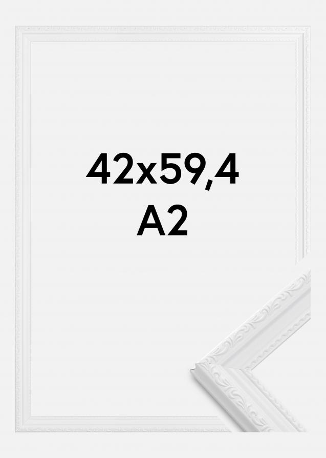 Ramme Abisko Akrylglas Hvid 42x59,4 cm (A2)